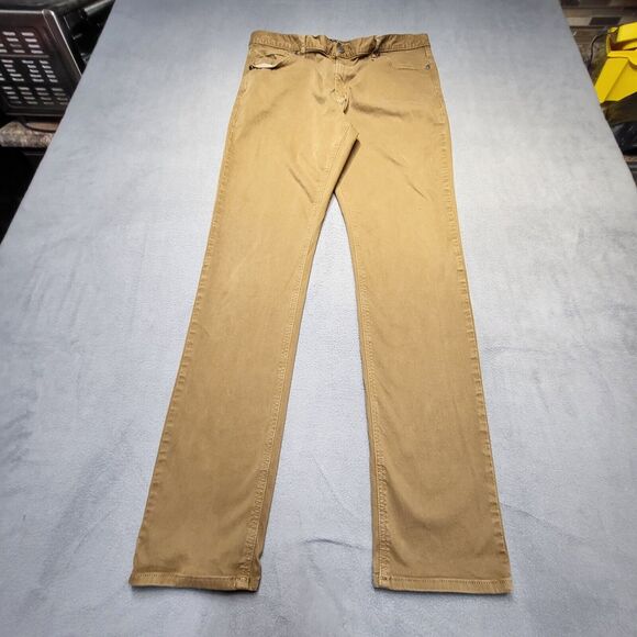 Michael Kors Other - Michael Kors Pants Mens 35x32 Brown Parker Slim Fit Straight Leg Distressed
